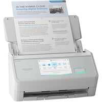 Ricoh - Scanner de documents ScanSnap iX2500 - Blanc-Numérisation tactile facile : sélectionnez votre destination de numérisation parmi 30 profils de numérisation. Envoyez vos documents vers PC, Mac, appareils mobiles et services cloud