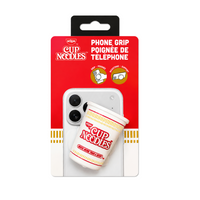 Orbit – Support de téléphone « Cup Noodles » à prise sûre-Prise sécurisée : Le dos adhésif se fixe facilement à votre coque de téléphone