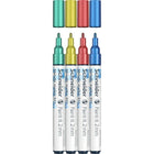 Schneider - Marqueurs de peinture Paint-It 011 - Bleu/Rouge - Paquet de 4-Avec le marqueur de peinture, faites ressortir vos conceptions et mises en page avec des marques et des traits détaillés
