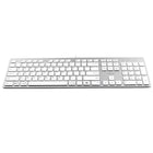 Adesso - AKB-730UW USB-C Clavier à commutateur à ciseaux multi-OS avec raccourci clavier CoPilot AI, USB-C/USB-A-Connexion : USB-C