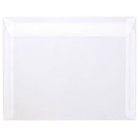 JAM Paper - Enveloppes format livret en papier vélin translucide, 9 1/2 x 12 5/8 po, translucide, 1000 par paquet-Translucide