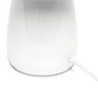 Simple Designs - Petite lampe de table ronde - Blanc cassé avec abat-jour assorti-8