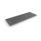 BlueDiamond - Clavier sans fil mécanique profil bas taille complète - disposition anglaise, gris-Connectivité Sans Fil 2,4 GHz: Connexion rapide et fiable via un récepteur USB-A 2,4 GHz