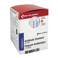 First Aid Central - Pommade cutanée centrale de premiers secours pour les éraflures mineures de la peau - paquet de 12-Pommade pour la peau