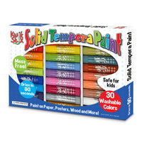 Kwik Stix - Peinture Tempera Solide - Ensemble d'Art - 30 Couleurs-COULEURS VIVES : Ces couleurs hautement pigmentées apporteront une gamme de belles couleurs à tout votre artisanat.