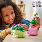 LEGO - Botanicals Les plantes oscillantes-Créez un delosperma à bourgeons violets et un echeveria à bourgeons corail