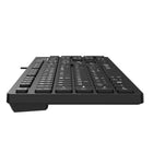 Intekview - Clavier filaire normalisé - Français canadien-Compatibilité universelle : Fonctionne avec Windows, macOS et Linux.