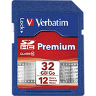 Carte Premium SDHC Verbatim de 32 Go (Classe 10)-Nécessite dispositif SDHC