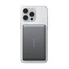 Torras - Batterie externe MiniMag 5000 mAh - Gris-Chargement USB-C ultra-rapide de 18 W et chargement sans fil de 7,5 W