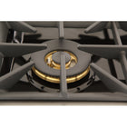 Kucht - 36 po Série KDF Cuisinière Pro Style au gaz propane - Acier inoxydable-Finition complète en acier inoxydable avec poignée professionnelle et boutons de commande en métal argenté classique pour un look haut de gamme et durable