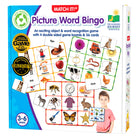 The Learning Journey - Bingo - Mots illustrés-Améliorez Les Compétences Linguistiques – Les illustrations photographiques merveilleusement lumineuses et les mots correspondants du jeu sont un excellent moyen d’enrichir le vocabulaire de votre enfant. Jouer ensemble encourage la conversation et la discussion sur les différentes images, ce qui est un excellent moyen d’améliorer les compétences conversationnelles