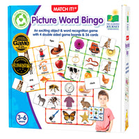The Learning Journey - Bingo - Mots illustrés-Améliorez Les Compétences Linguistiques – Les illustrations photographiques merveilleusement lumineuses et les mots correspondants du jeu sont un excellent moyen d’enrichir le vocabulaire de votre enfant. Jouer ensemble encourage la conversation et la discussion sur les différentes images, ce qui est un excellent moyen d’améliorer les compétences conversationnelles