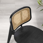 Modway - Habitat Fauteuil d’appoint de salle à manger Ensemble de 2 - Noir-Inclut des calottes de pied non marquées
