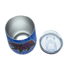 Oscardo - Gobelet avec motif artistique autochtone Ours céleste de Kim McDonough-Construction en acier inoxydable durable à double paroi de 330 ml (11,2 oz) pour un usage quotidien et une isolation thermique efficace