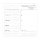 Quo Vadis - 2026 IB Traveler Agenda Semainier - 3.5 po x 6.75 po - couleurs variées - Anglais-Reliure cousue