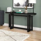 Hudson&Canal - Console Breslow 55" L - Grain noir-Nettoyer avec un chiffon doux et sec, sans produits chimiques agressifs ni produits de nettoyage abrasifs