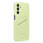 Samsung - Coque à Fente pour Carte pour Samsung Galaxy A15 5G - Vert Citron-Gardez à portée de main votre carte fréquemment utilisée