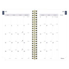 Blueline - Agenda Scolaire Hebdomadaire/Mensuel 13 Mois  De Juillet À Juillet - 8 po H x 5 po l - Motif Floral - Anglais-Comprend des calendriers de référence