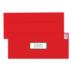 Geographics - Enveloppes No.10, Rouge BL - 40 Pqt-Papier, 100 GSM