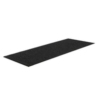 Edgewood - Tapis D'entrée Supreme Knob Pour Trafic Intense - 6 pi 10 po l x 10 pi L - Charbon avec bordures noires-Pour Trafic Intense