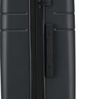 Bugatti - Collection Timeless, Ensemble de Valise 2 Morceaux à Coque Rigide - Noir-Pieds latéraux pour assurer la stabilité et absorber les chocs (uniquement sur le modèle de grande valise en soute)