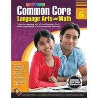 Livre numérique : Spectrum - Common Core Language Arts and Math, 704506-EB, 6e année-Vous recevrez deux courriels : le premier confirmant la totalité de votre commande et le second comportant un lien de téléchargement. Vous pourrez utiliser le lien de téléchargement immédiatement ou plus tard, comme vous le voulez.