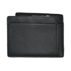 Club Rochelier - Portefeuille mince pour homme avec poche zippée - Noir-1 poche à fente