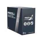 Duracell - Piles alcalines D Procell - paquet de 12-Emballés en vrac et codés individuellement par date pour une gestion efficace des stocks