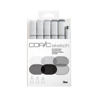Copic - Sketch Multiliner marqueurs d'encre à double pointe - gris esquisse - lot de 5-cohérence et qualité des couleurs