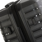 Air Canada - Jasper Valise Rigide Pivotante de 24 po - Noir-L'intérieur entièrement doublé inclut un séparateur zippé, des sangles de compression, une poche en filet zippée, et 2 poches à chaussures