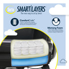 Serta® - Fauteuil de direction SmartLayers™ Arlington Air™, noir-Dimensions hors tout : 42,5 - 45,5 H x 27,5 po L x 32,25 po P