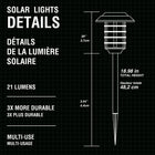 Bell + Howell - Color Disk Lights Lumières solaires à DEL-IP67 étanche - Utilisez-le n’importe où : Les nouveaux feux d’entrée solaires améliorés utilisent une technologie d’étanchéité et d’étanchéité IP67 plus avancée, pas besoin de s’inquiéter de la mauvaise pluie, de la neige, etc. Chaque éclairage solaire de trottoir a été rigoureusement inspecté pour assurer une utilisation à long terme, il est spécialement conçu pour éclairer l’extérieur et l’allée qui peut être éloignée des prises extérieures. L’inst