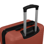 Reebok - Valise d'enregistrement rigide 30po de la collection Repetition - Rouge-Double roulettes pivotantes à 360 degrés pour un roulement fluide et silencieux (8 roues)
