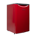 Danby - Réfrigérateur compact classique contemporain de 4,4 pi³ - Noir/Rouge métallisé-Réfrigérant R600a écologique