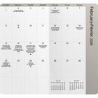 DateWorks - Planificateur de poche mensuel 2026-2027 - 3,5 po x 6,5 po - Chatons Câlins - Bilingue-Matériau de couverture durable DOUX AU TOUCHER avec coins arrondis