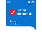 Intuit - TurboImpôt De base 2024 - 4 déclarations - Anglais - Windows [Téléchargement]-Conçu pour des déclarations de revenus simples et directes
