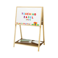 Crestline - Chevalet d'enseignement magnétique - 137 cm (h.) x 91 cm (l)-Notre plus grand chevalet est doté d'une surface magnétique effaçable à sec, facilitant les activités de groupe.