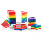Guidecraft - PowerClix Solids, jeu de construction magnétique, 44 pièces -L'ensemble comprend 44 pièces et un guide de créativité pour alimenter l'inspiration