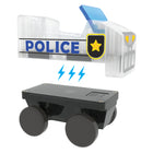 Magna-Tiles - Ensemble de construction magnétique Patrouille policière 20 pièces-Toujours compatibles: Toutes les pièces sont compatibles et complémentaires avec celles de tous les autres ensembles MAGNA-TILES, y compris le Poste de police et la Caserne de pompiers