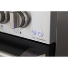 Kucht - 48 po Série KDF Cuisinière Pro Style au gaz naturel - Acier inoxydable/Noir-Convertible au propane liquide