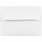 Jam Paper - Enveloppes d'invitation 4Bar A1, 3 5/8 po H x 5 1/8 po l, Blanc, Paquet de 50-Couleur : Blanc