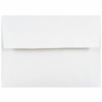 Jam Paper - Enveloppes d'invitation 4Bar A1, 3 5/8 po H x 5 1/8 po l, Blanc, Paquet de 50-Couleur : Blanc