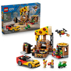 LEGO - My City La pizzeria et ses véhicules de livraison-Pizzeria LEGO City avec 3 véhicules de livraison pour les enfants de 6 ans et plus