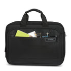 Samsonite -Classic NXT Mallette à 3 Soufflets avec RFID 15,6 po - noir-La pochette de blocage de radio-identification protège vos articles de voyage essentiels contre le vol d’identité