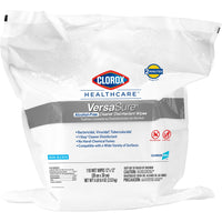 Clorox - Serviettes nettoyantes desinfectantes sans alcool VersaSure ? 12 cm x 12 cm ? 110 serviettes/recharge ? 2 recharges-Serviettes compatibles avec un large
eventail de surfaces et faites d'un materiau simili-textile resistant et durable.