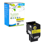 fuzion - Lexmark C540H1YG Cartouche de toner compatible - Haut rendement - Jaune-Jaune