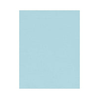 LUX - Papier 8 1/2 x 11, bleu pastel, 50/boîte (81211-P-64-50)-Offert en bleu pastel, qui est un bleu doux et léger avec un fini lisse