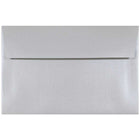  JAM Paper Enveloppes d'invitation métalliques A9 - 5,75 x 8,75 po - Stardream Silver - paquet de 25-Enveloppes en papier argenté métallisé Stardream