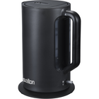Salton - bouilloire électrique sans fil 1,7 litres - noir- Fenêtre de niveau d’eau - Suivez la quantité d’eau d’un simple coup d’œil, pour une grande précision et moins de gaspillage, que ce soit pour une ou plusieurs tasses. 