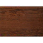Monarch Specialties - 7626 Bureau 60 po L - Cerise/Metal Noir-Fini sur tous les côtés en stratifié marron cerise élégant, avec une base en métal noir durable en forme de U moderne pour la stabilité avec un style à la mode.